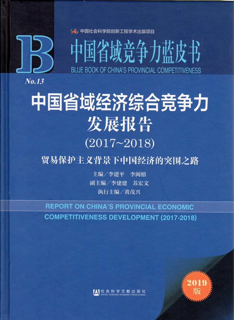 女抽插18床上操内射中国省域经济综合竞争力发展报告（2017-2018）